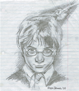 harry potter sketches